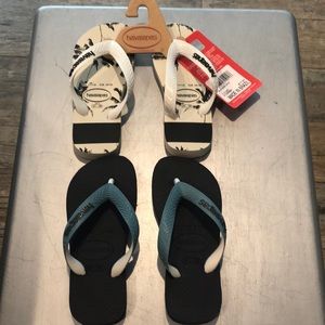 Havaianas, Brand New, 2 pairs included, size 11/12